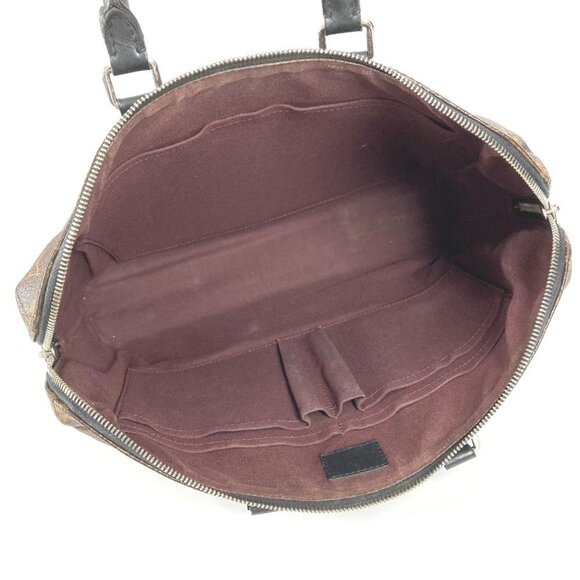 LOUIS VUITTON Authentic Black Monogram Canvas Bag - Picture 14 of 16